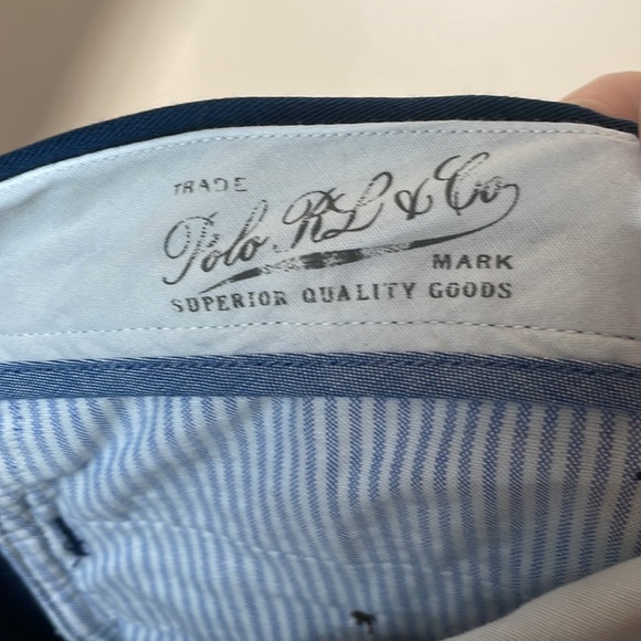 Men's navy Polo by Ralph Lauren pants - Picture 2 of 3